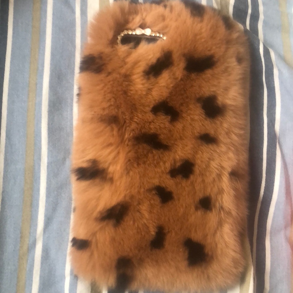 iPhone 7/8plus fur case